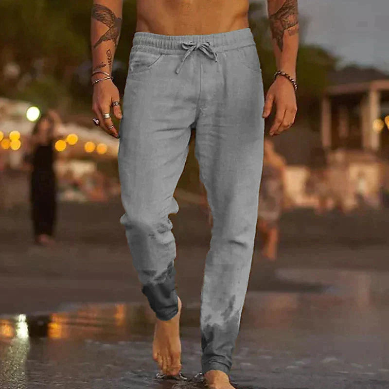 WW | Lässige Leinenhose Für Herren