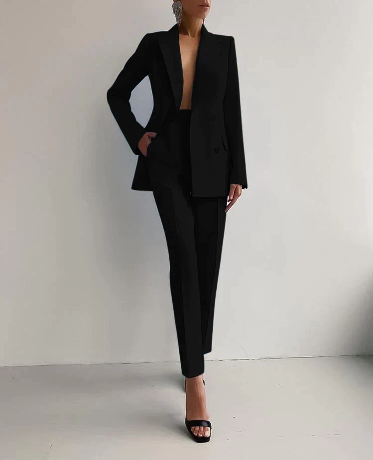 WW | Elegantes Set aus Blazer und Hose für Damen