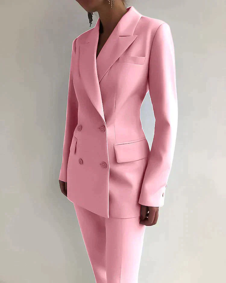 WW | Elegantes Set aus Blazer und Hose für Damen