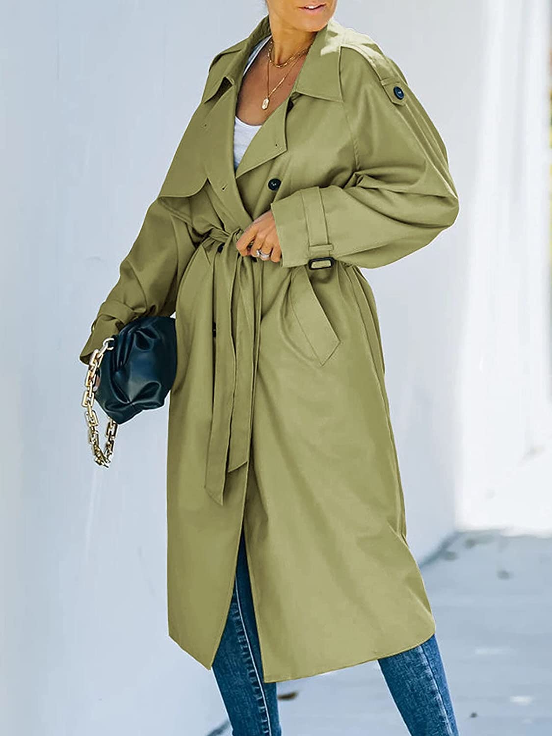 WW | Fashionable Long Winter Coat in Various Colors