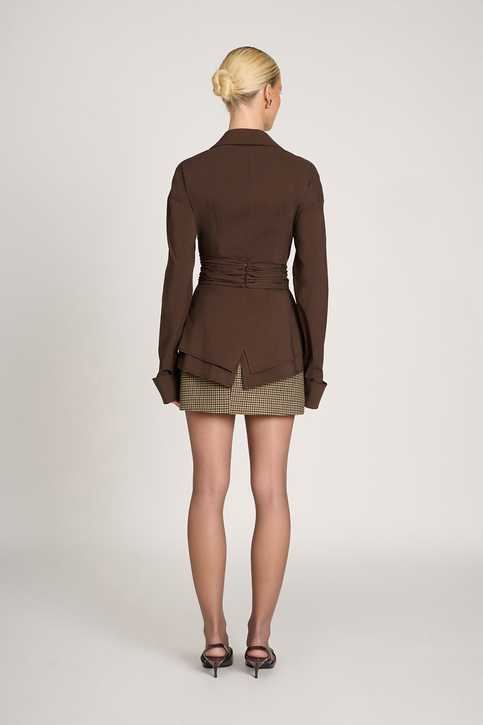 Orlina™ | Minimalist Wrap Blouse