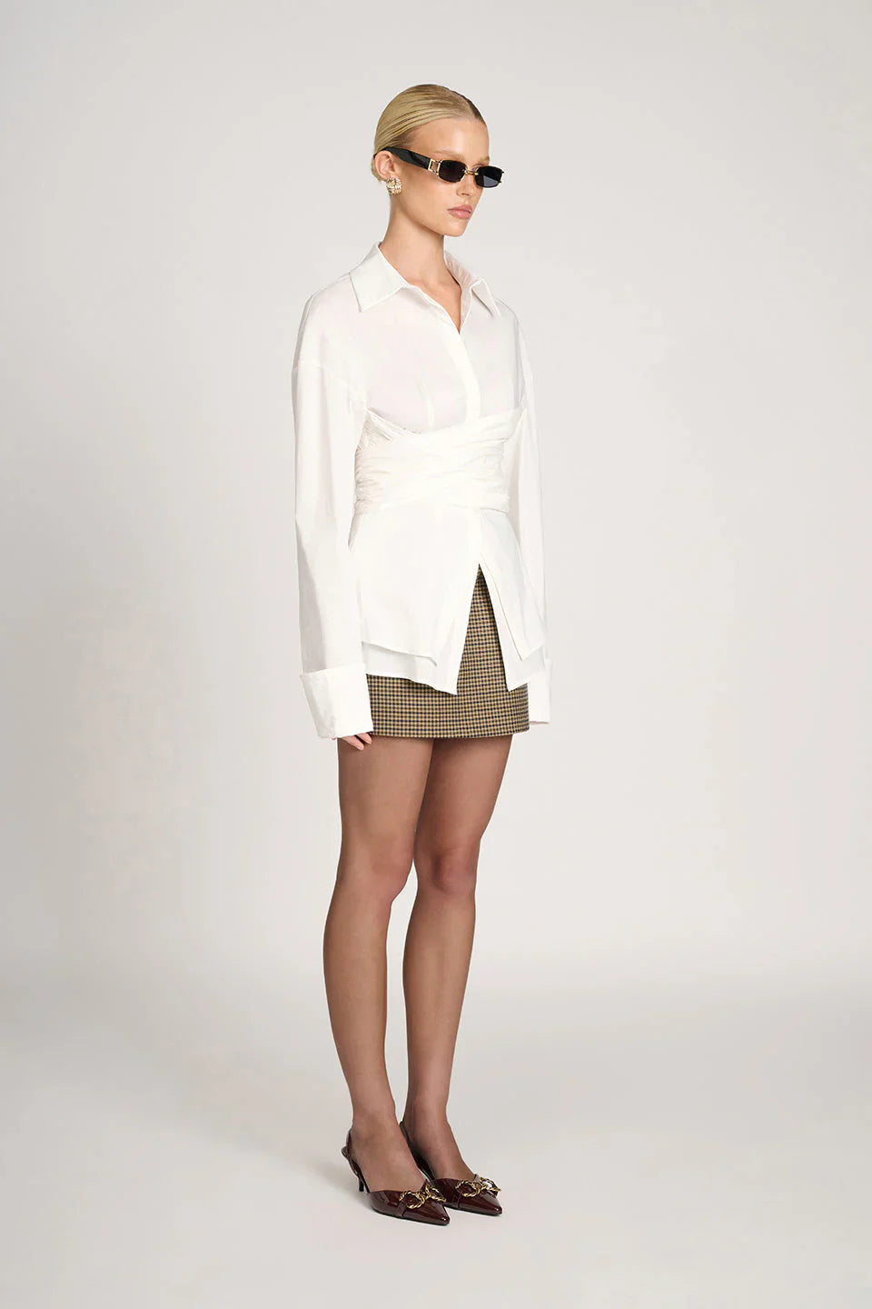 Freya™ | Fitted Wrap Shirt