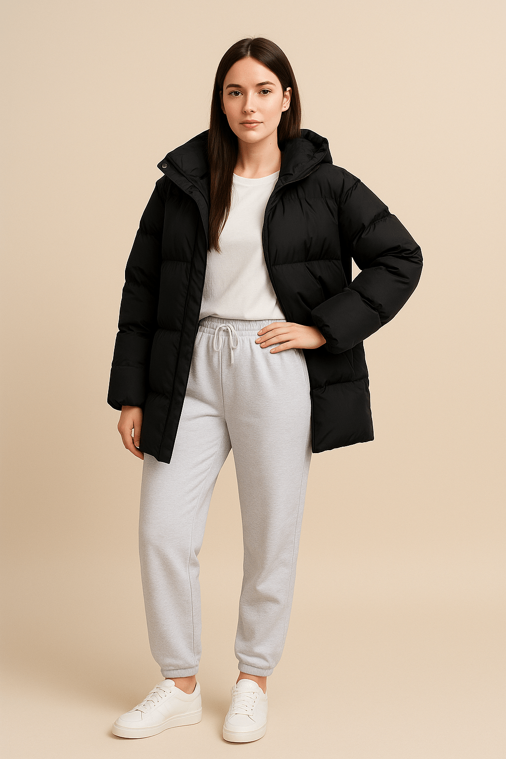 WW | Comfortable Oversized Down Jacket