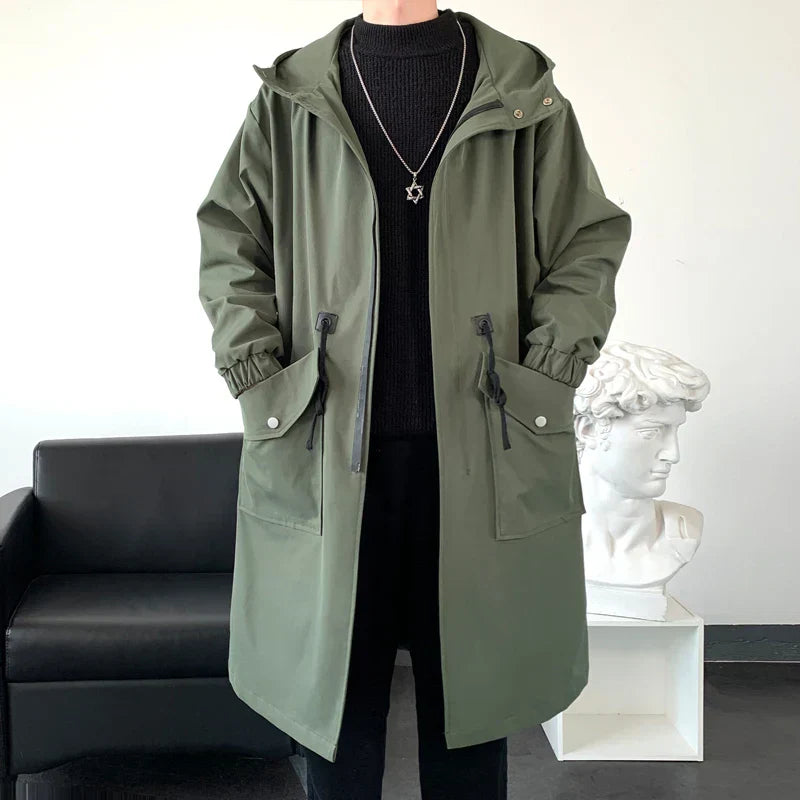 WW | Waterproof outdoor jacket with hood and large side pockets