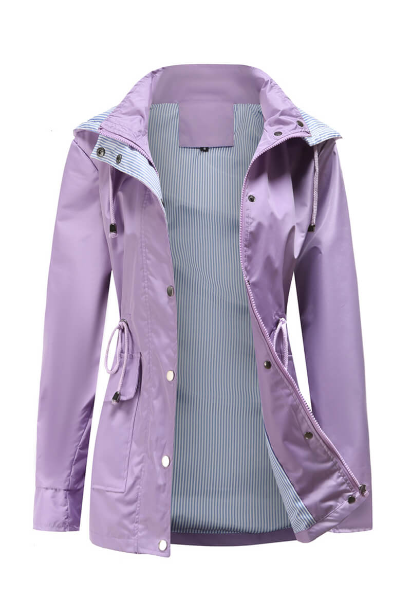 WW | Kapuzen-Regenjacke - Leichtes Design - Alltäglicher Regenschutz
