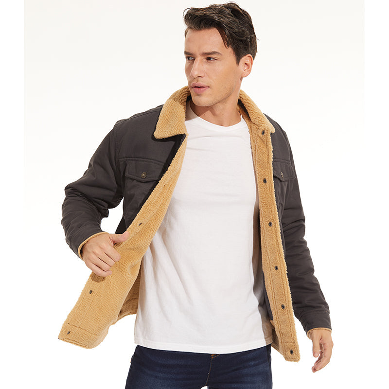 WW | Sherpa Waterproof Fleece Lined Winter Jacket