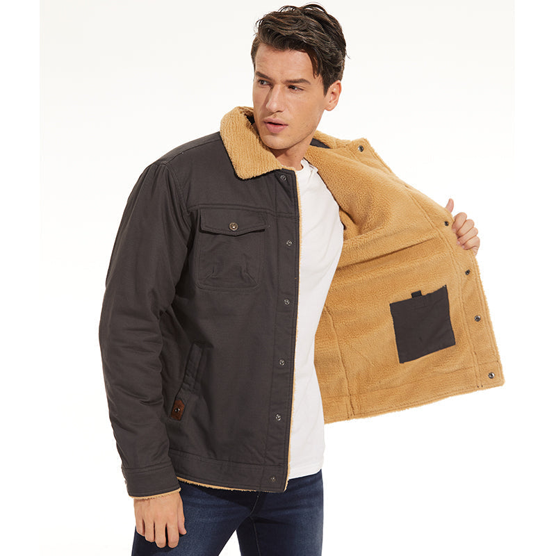 WW | Sherpa Waterproof Fleece Lined Winter Jacket