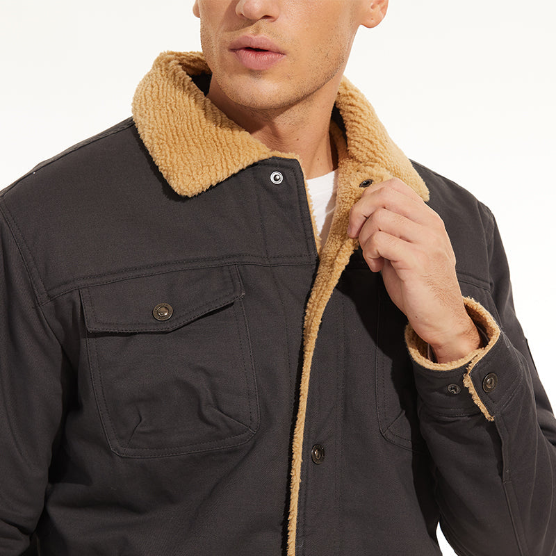 WW | Sherpa Waterproof Fleece Lined Winter Jacket