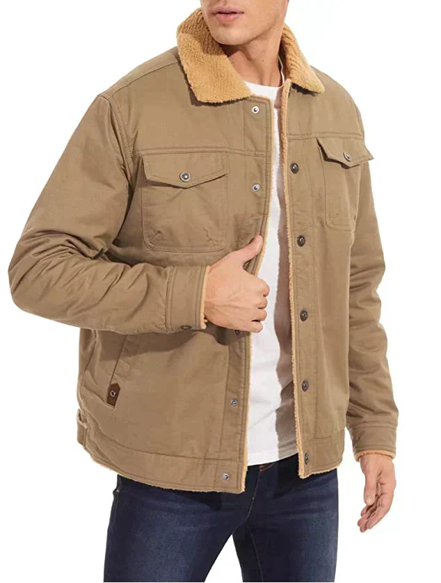 WW | Sherpa Waterproof Fleece Lined Winter Jacket