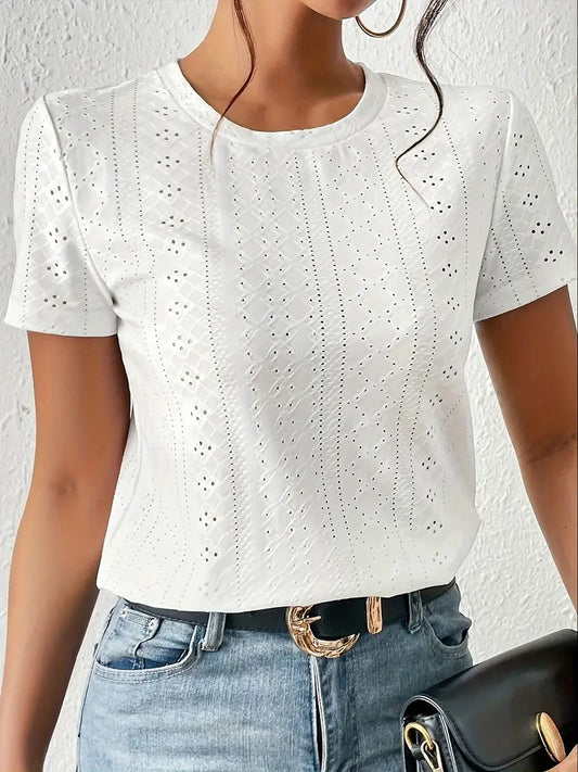 WW | Casual Crew Neck T-Shirt for Spring