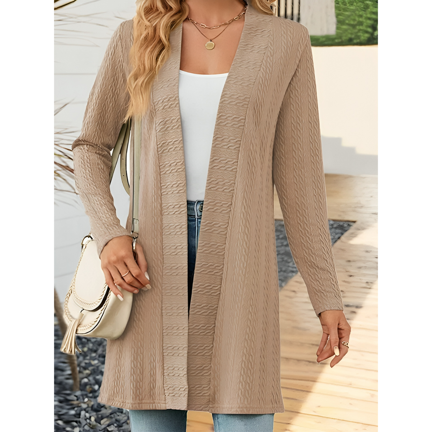 WW | Einfarbige Casual-Jacke