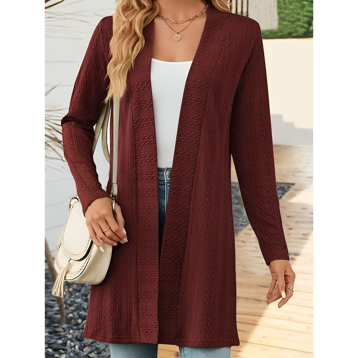 WW | Einfarbige Casual-Jacke