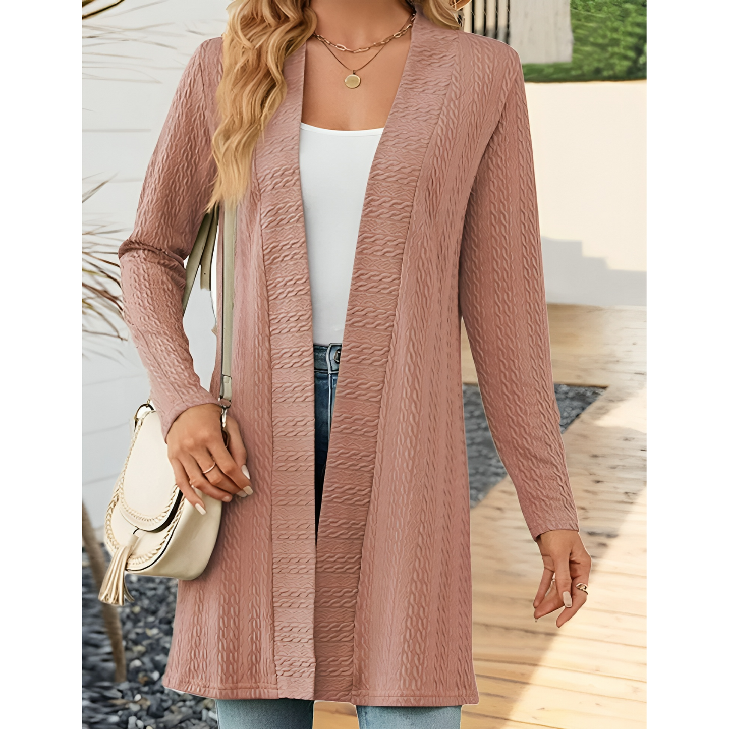 WW | Einfarbige Casual-Jacke