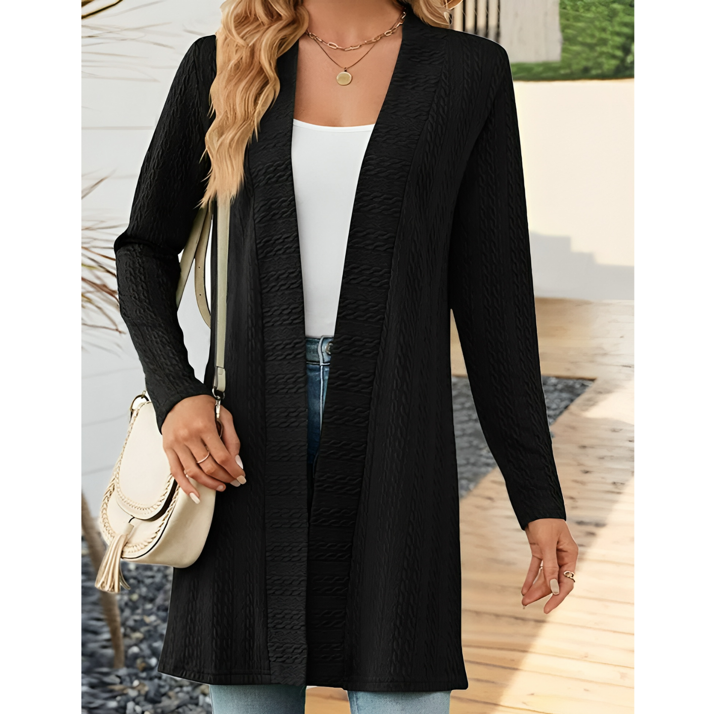 WW | Einfarbige Casual-Jacke
