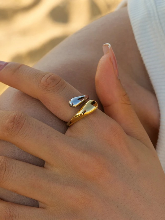 WW | Ring Gold Silver Made of High Quality Stainless Steel