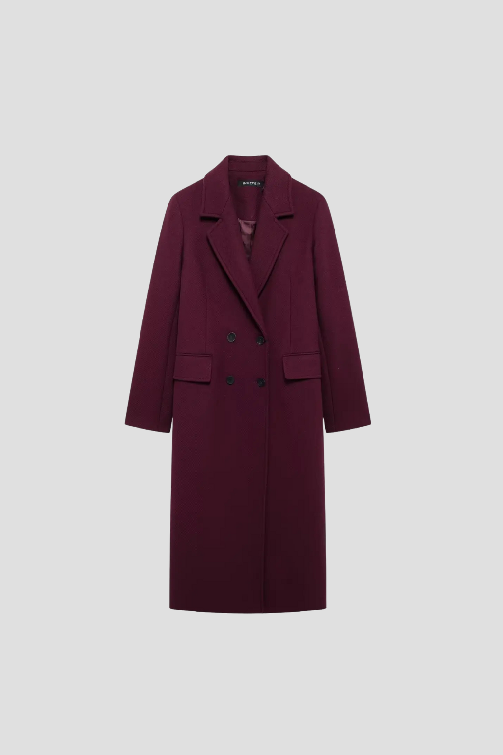 WW | Double-breasted long winter coat