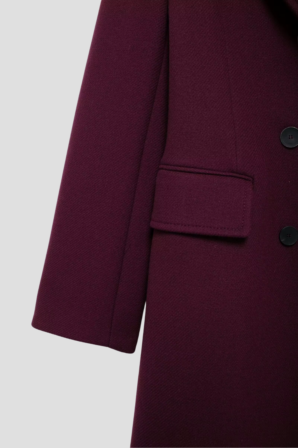 WW | Double-breasted long winter coat
