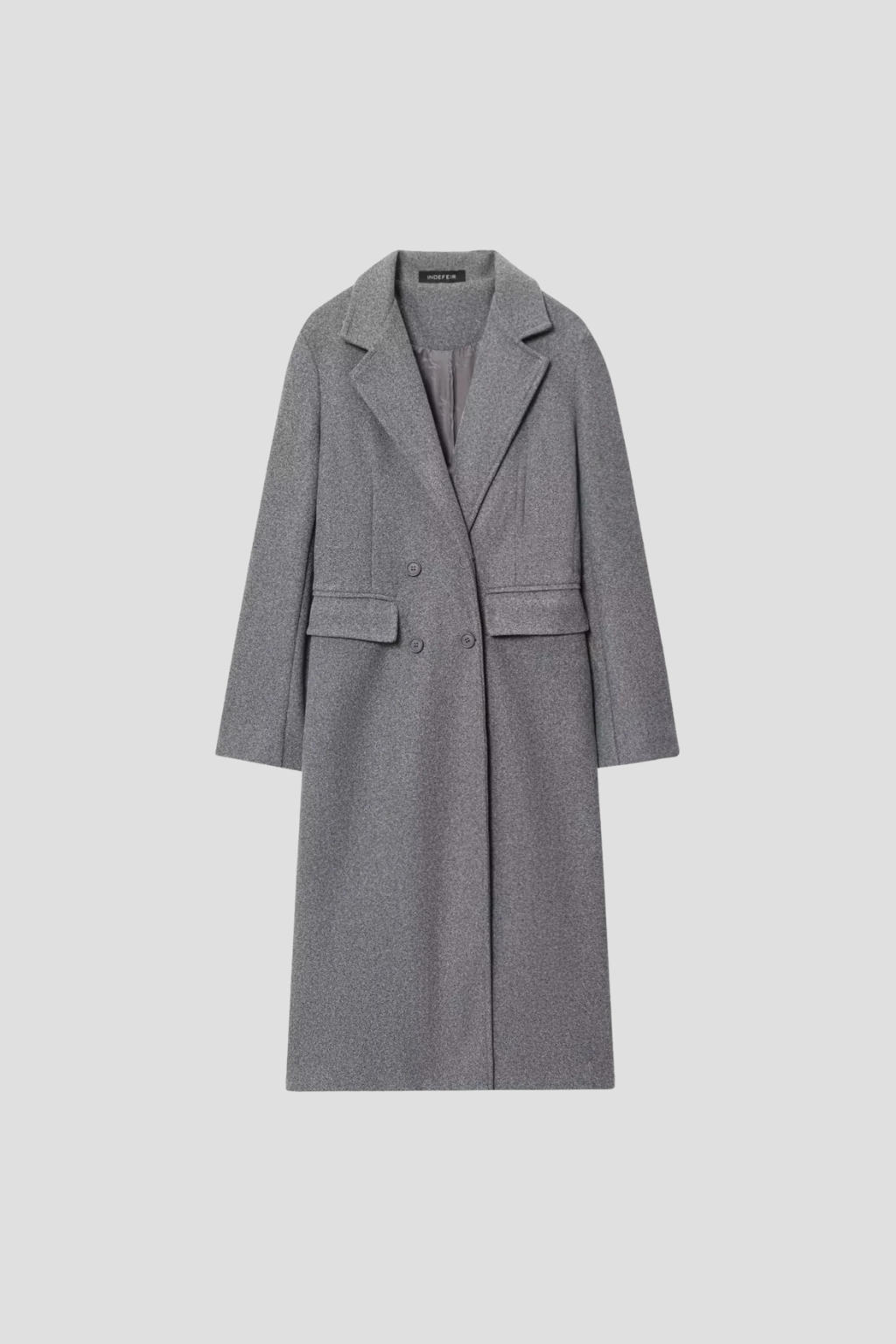 WW | Double-breasted long winter coat