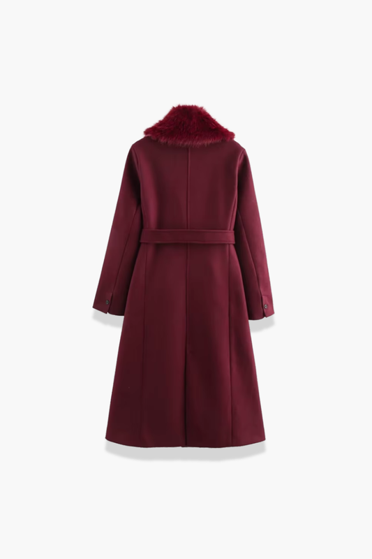 WW | Winter coat with faux fur collar