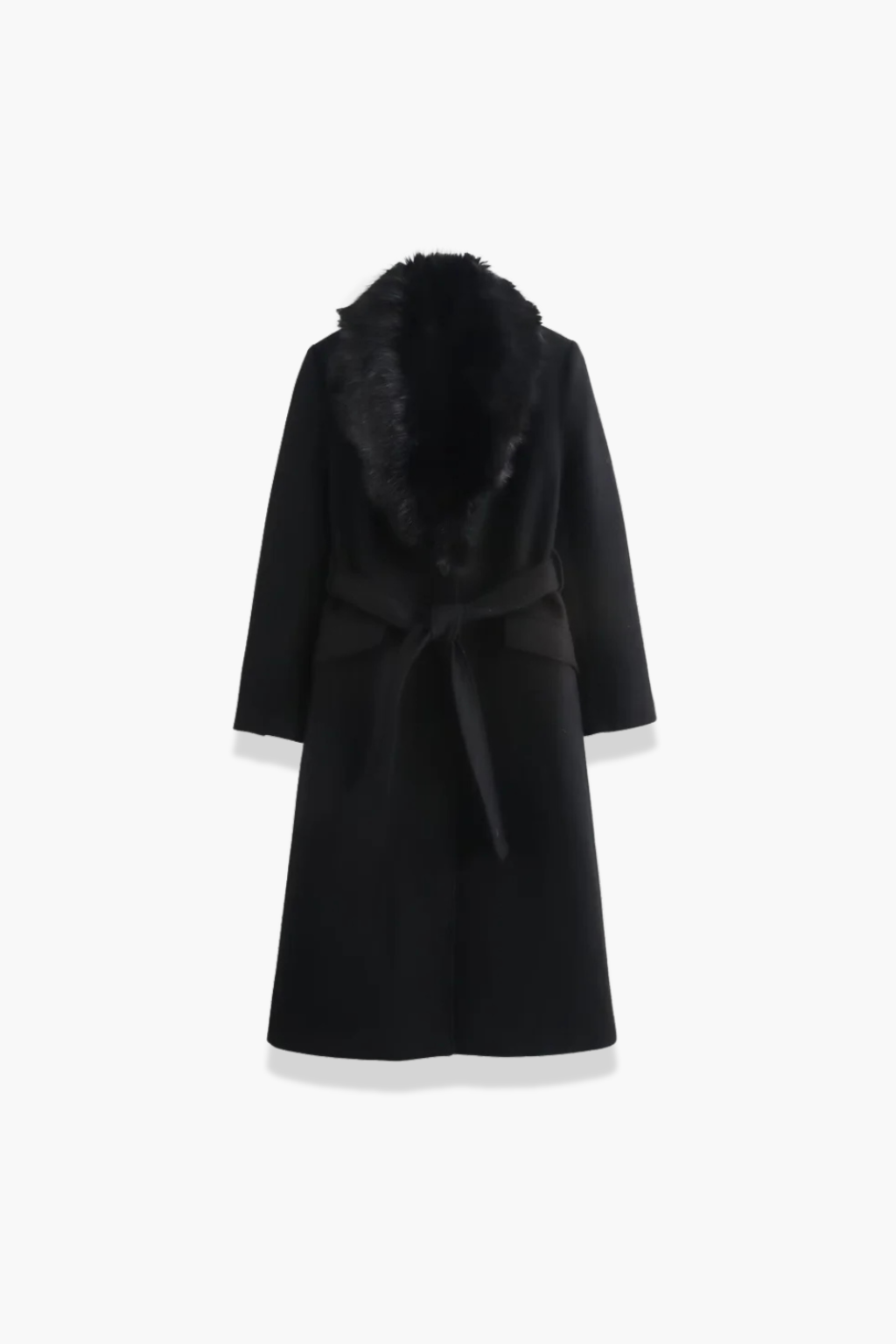 WW | Winter coat with faux fur collar