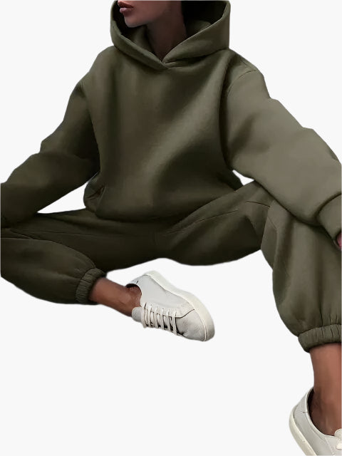 WW | Hoodie & Jogger Set - Winter Loungewear, Casual Lounge Outfit