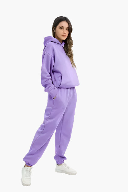 WW | Hoodie & Jogger Set - Winter Loungewear, Casual Lounge Outfit