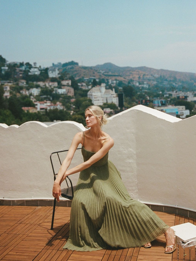 Lorelei™ | Dress with Emerald Elegance