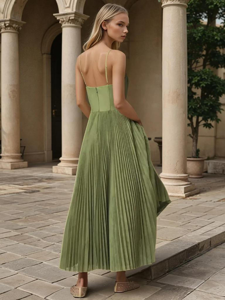 Lorelei™ | Dress with Emerald Elegance