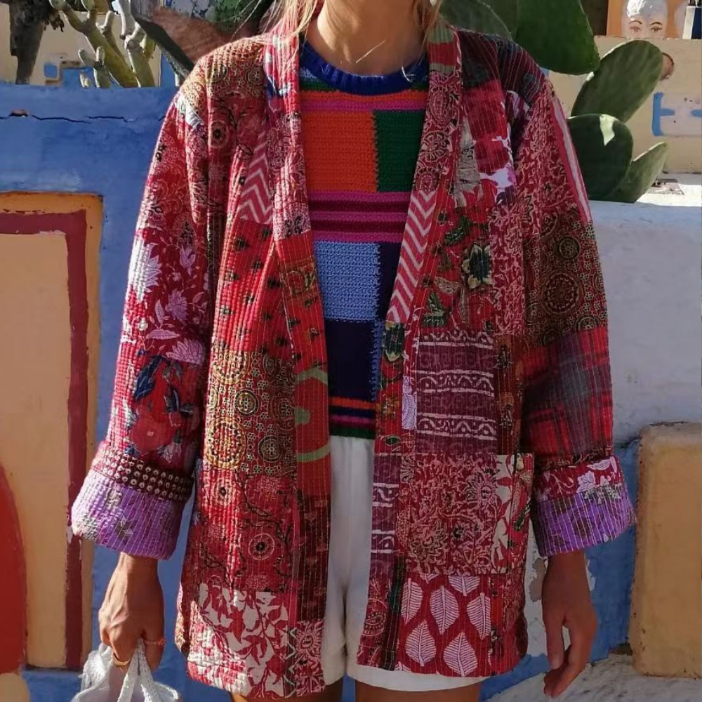 WW | Elegant Patterned Jacket For Women