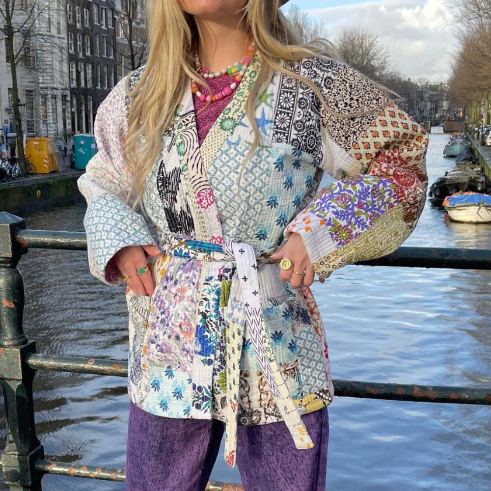 WW | Elegant Patterned Jacket For Women