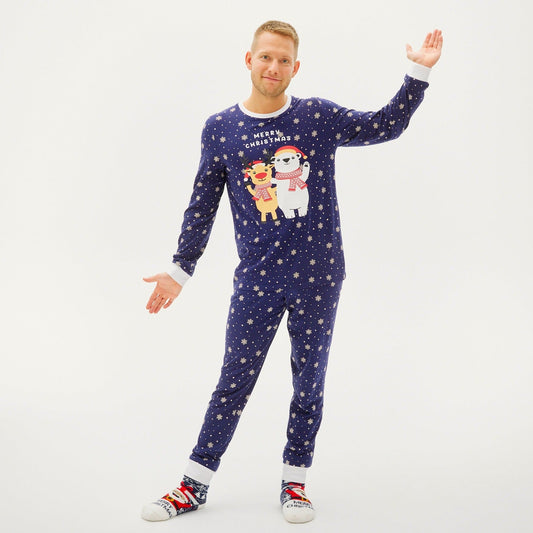 WW | Beste Freunde Weihnachten Weihnachts-Pyjama - Herren