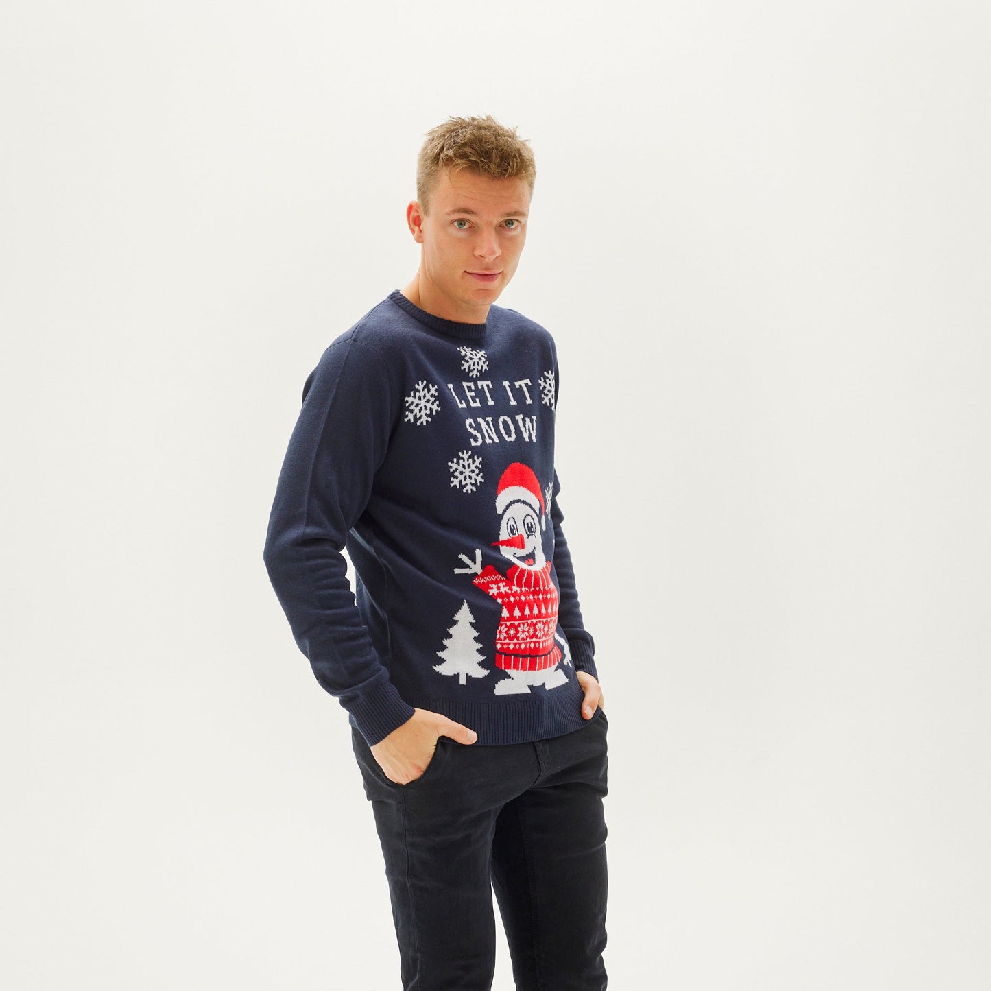 WW | Let It Snow Weihnachts-Pullover - Herren
