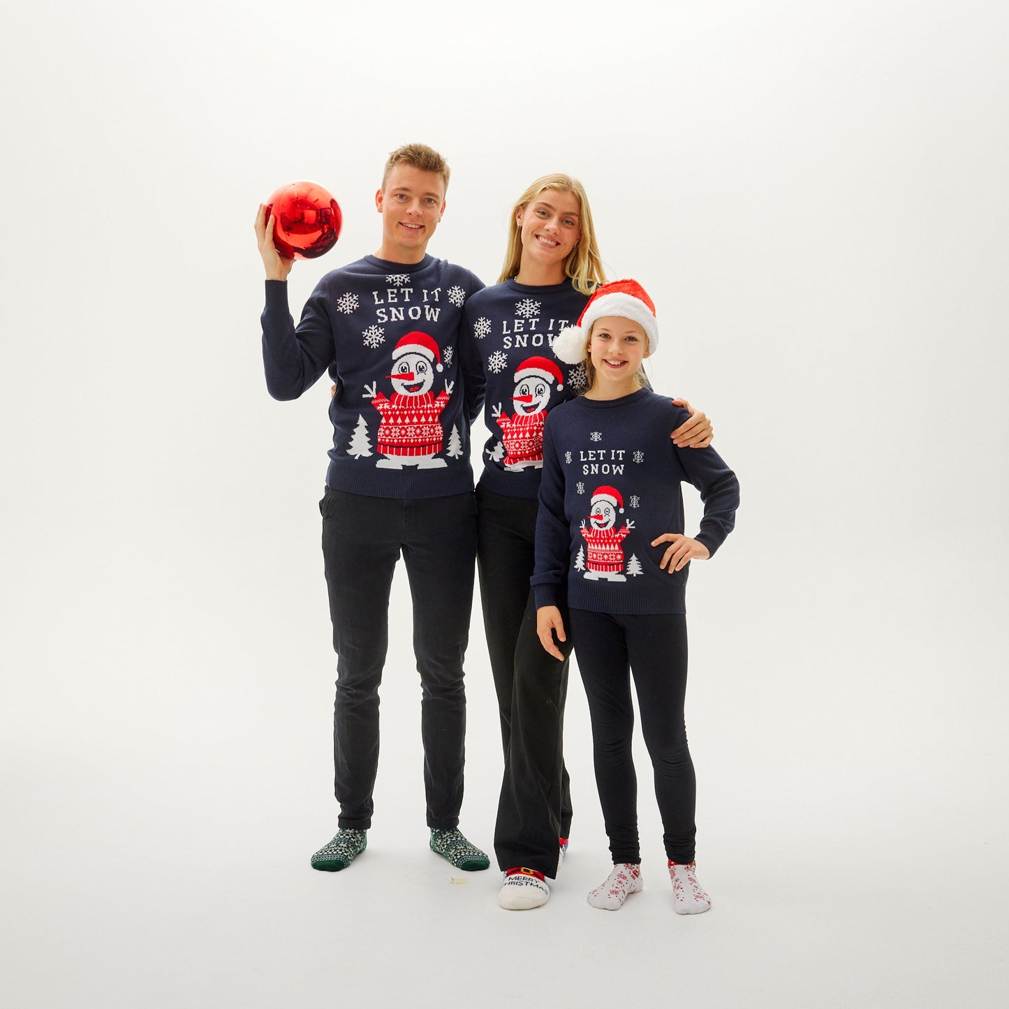 WW | Let It Snow Weihnachts-Pullover - Damen