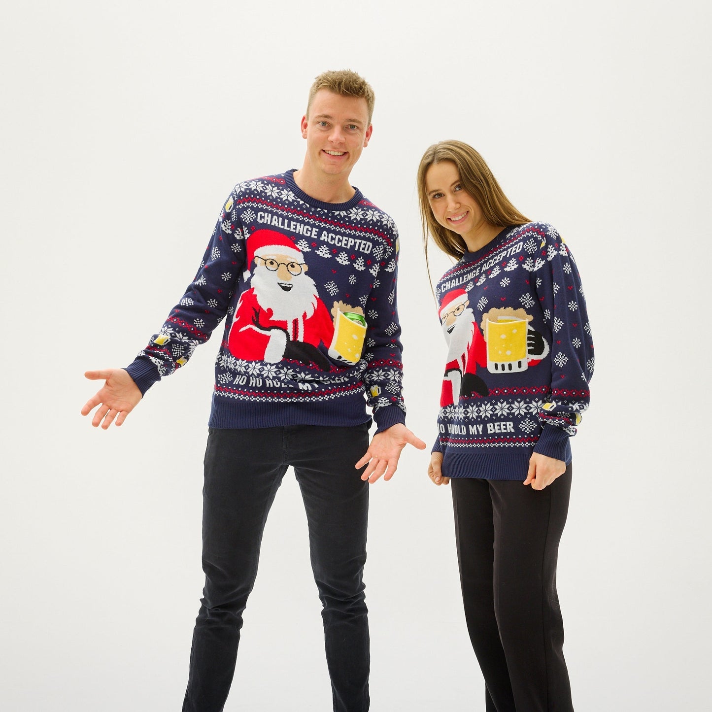 WW | Ho Ho Hold My Beer Sweatshirt - Damen
