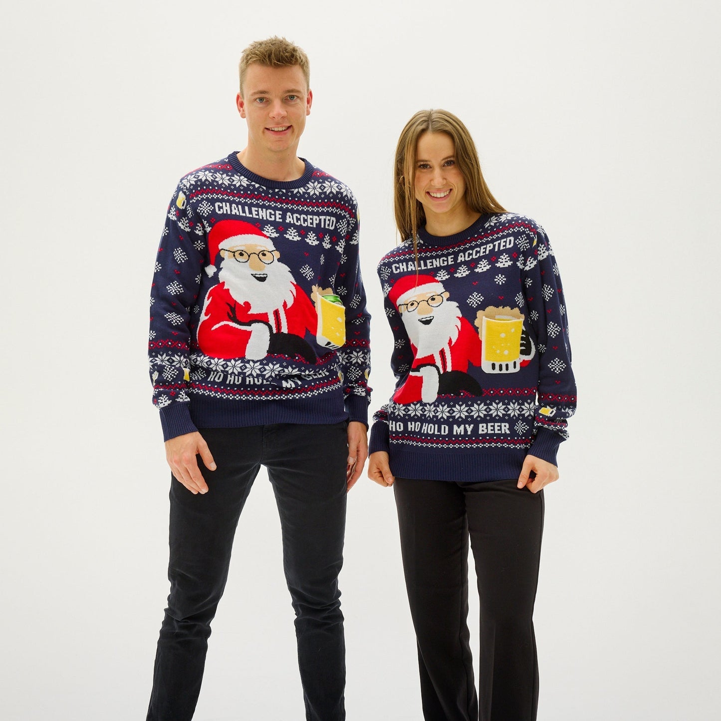 WW | Ho Ho Hold My Beer Sweatshirt - Herren