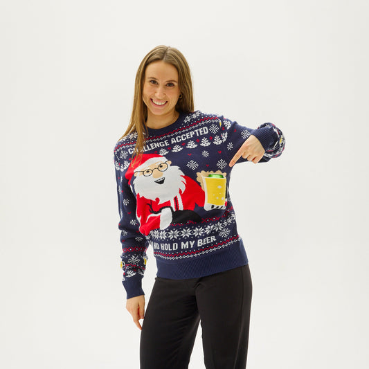 WW | Ho Ho Hold My Beer Sweatshirt - Damen