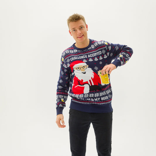 WW | Ho Ho Hold My Beer Sweatshirt - Herren