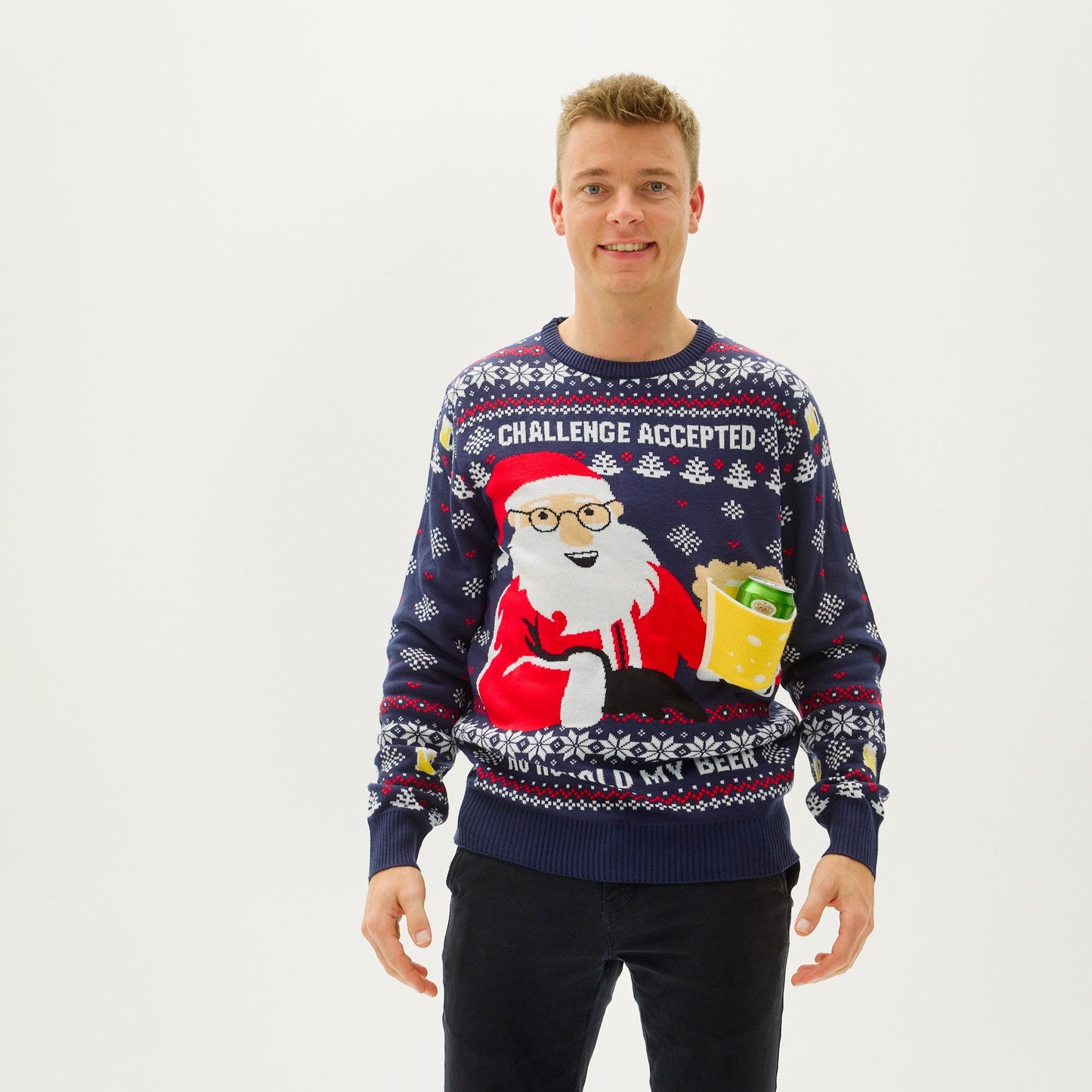 WW | Ho Ho Hold My Beer Sweatshirt - Herren