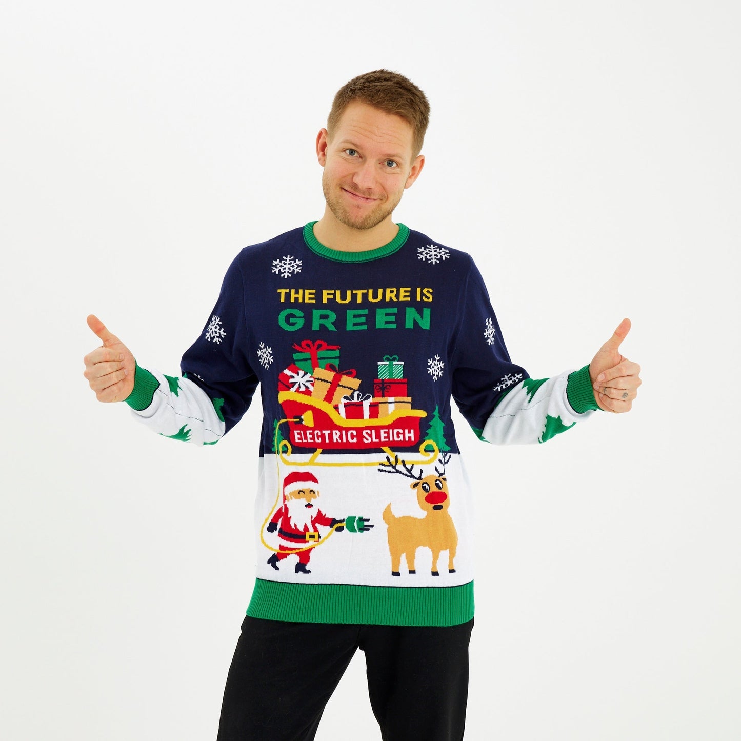 WW | Der Elektrische Weihnachts-Pullover - Herren