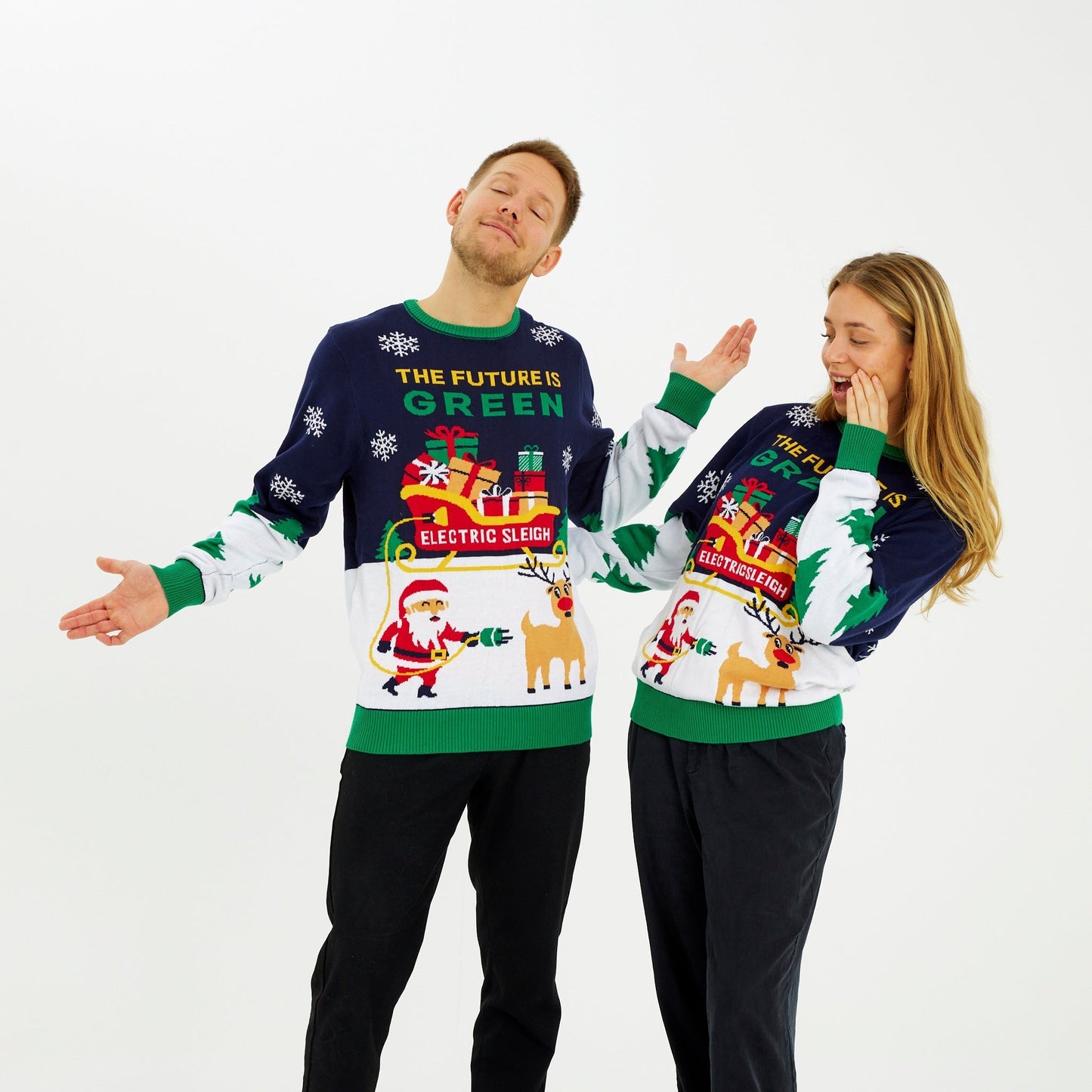 WW | Der Elektrische Weihnachts-Pullover - Herren