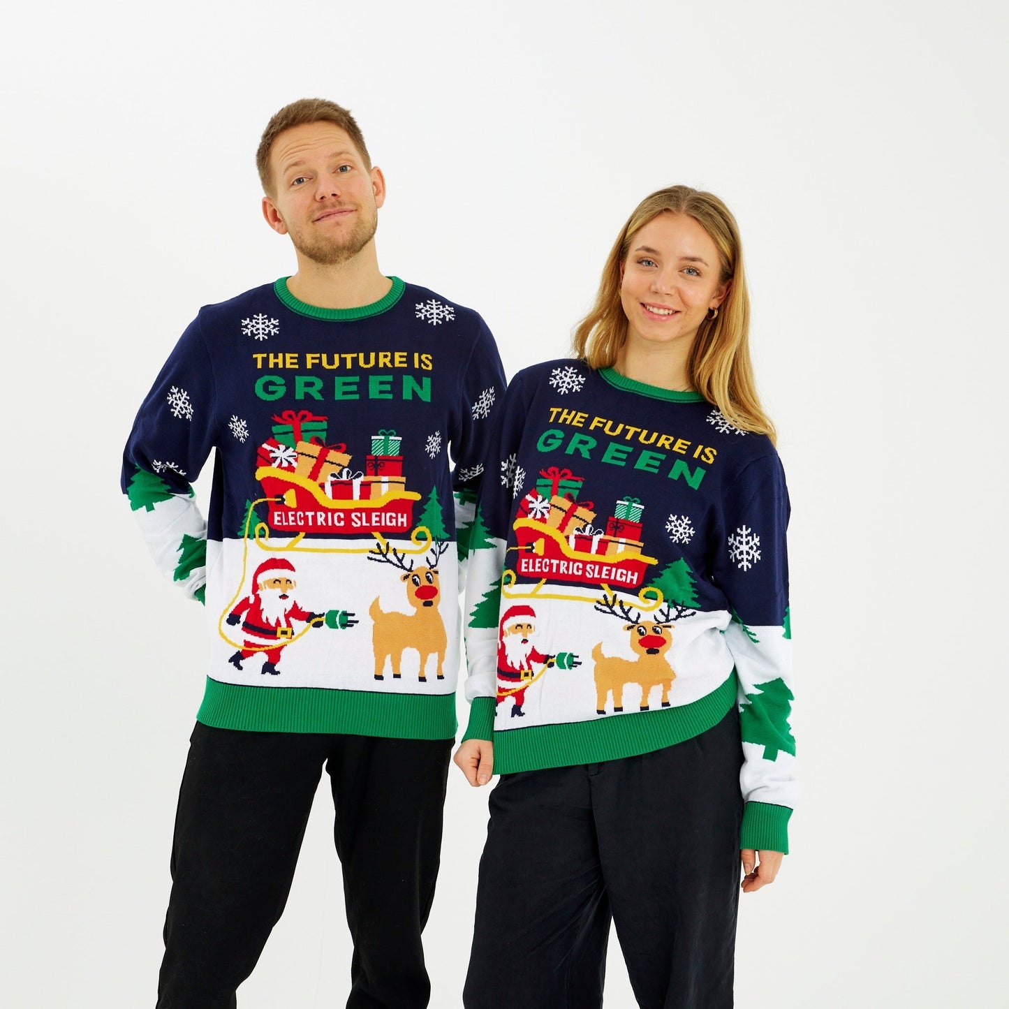 WW | Der Elektrische Weihnachtspullover - Damen