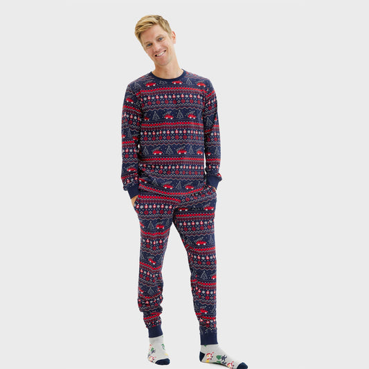 WW | Fahren nach Hause für Weihnachten Pyjama - Herren