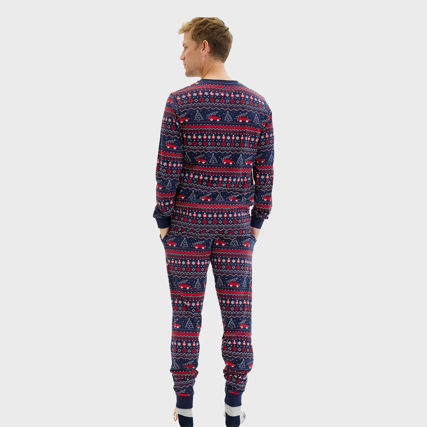 WW | Fahren nach Hause für Weihnachten Pyjama - Herren