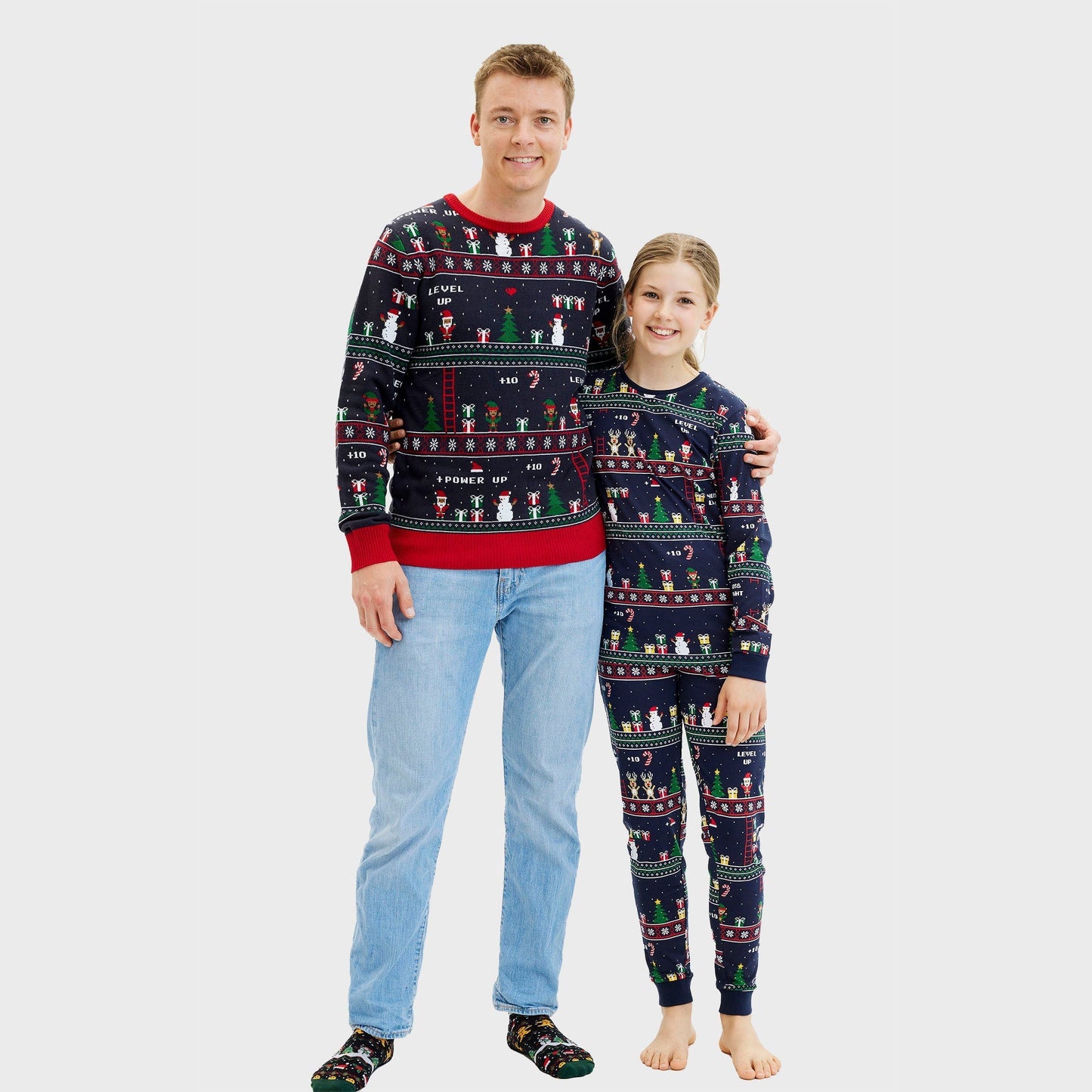 WW | Vintage Gamer WeihnachtsPullover - Damen