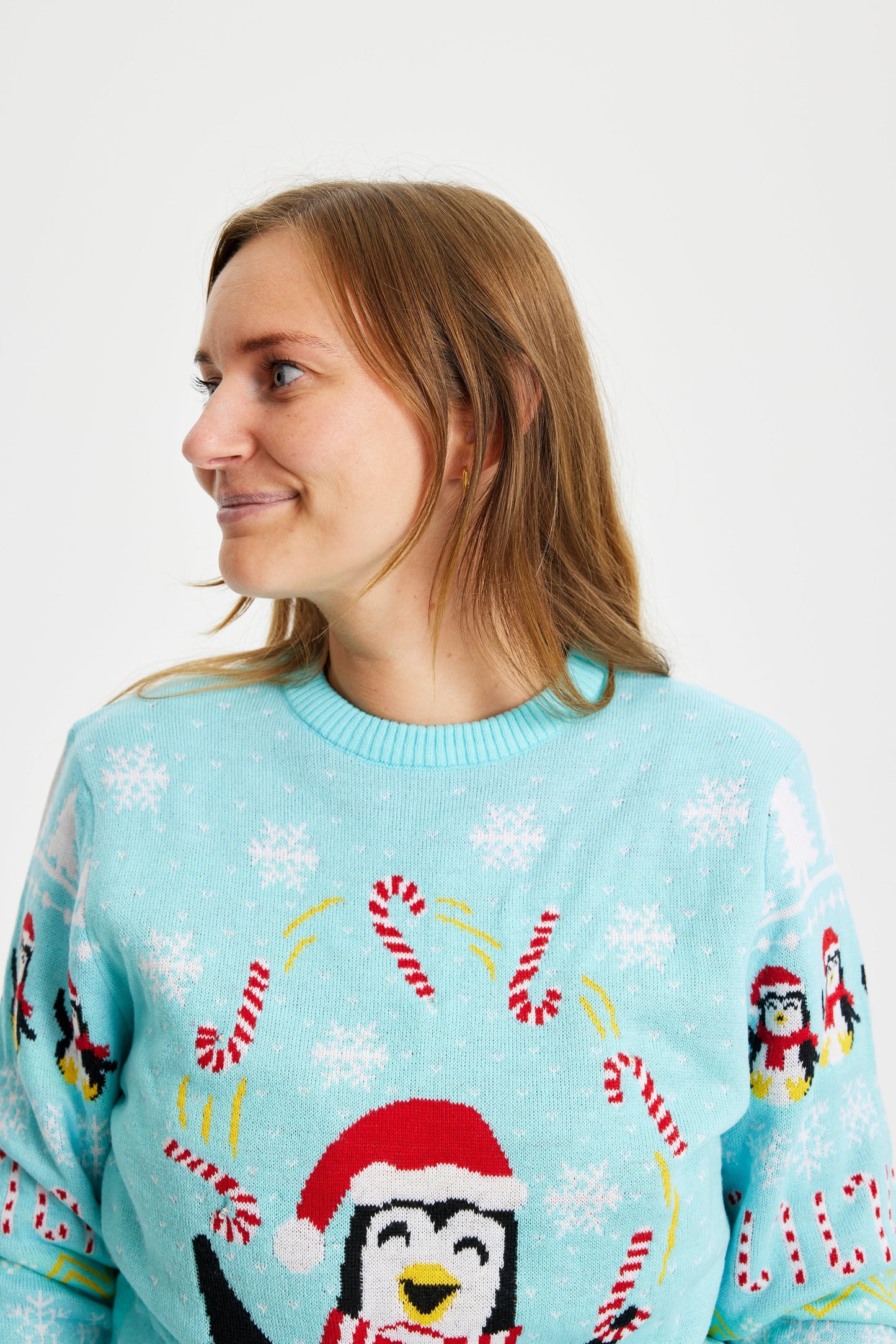 WW | Pingos Weihnachtspullover LED - Damen