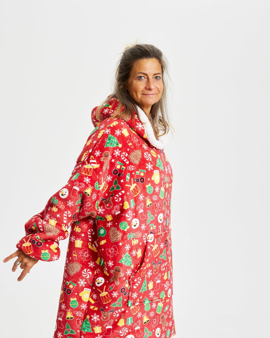 WW | Verrückter Dreamhoodie Rot