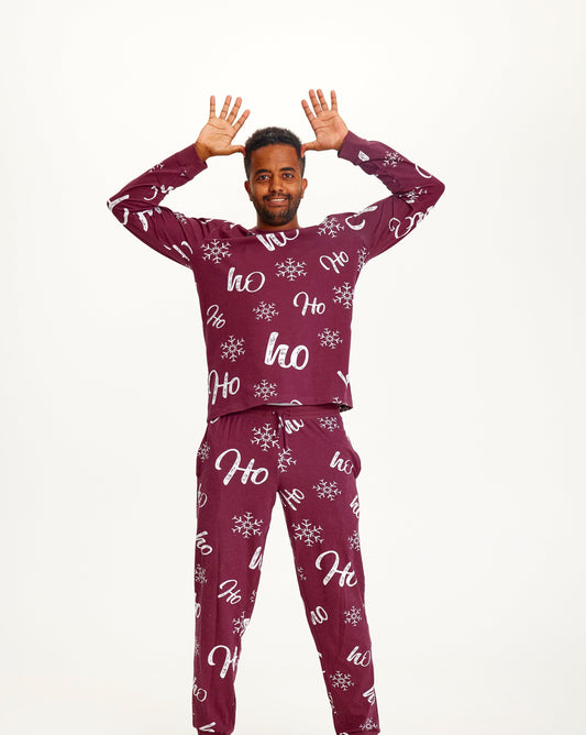 WW | HO HO HO Weihnachts-Pyjama - Herren