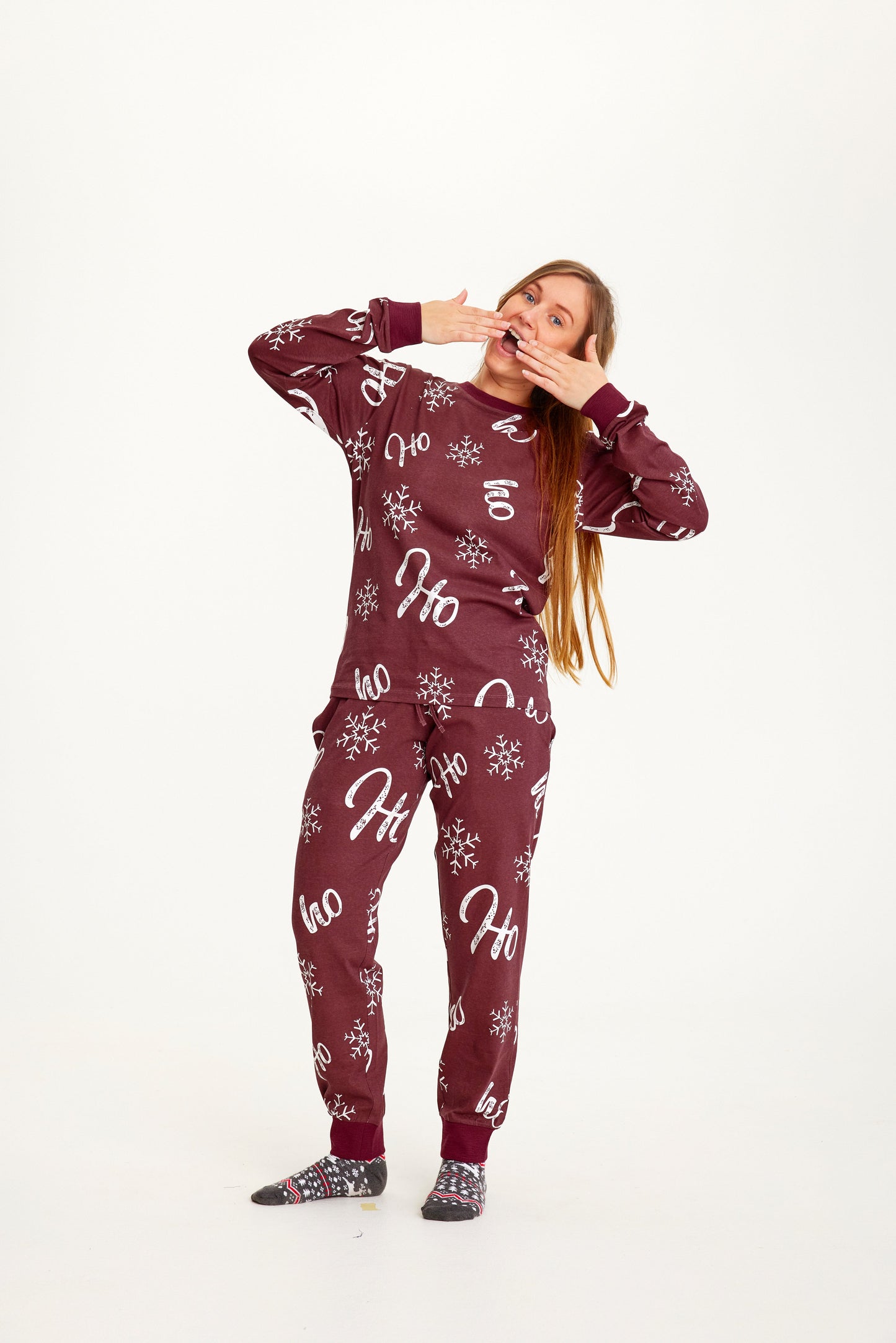 WW | HO HO HO Weihnachts-Pyjama - Damen