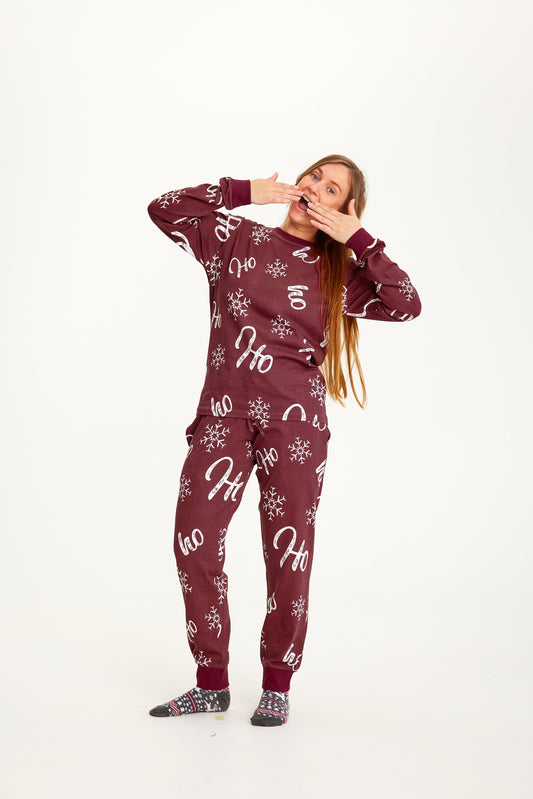 WW | HO HO HO Weihnachts-Pyjama - Damen