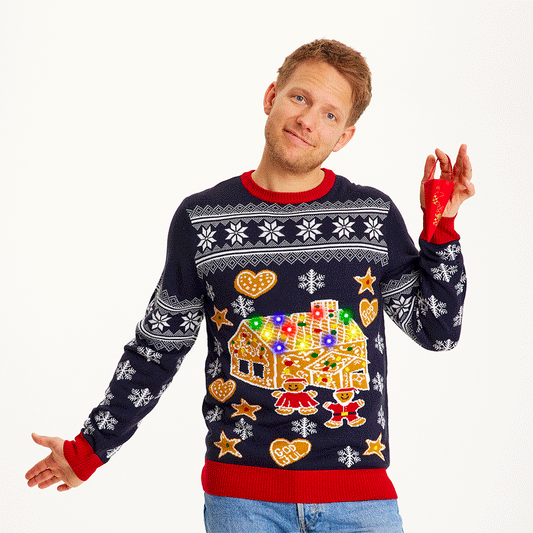 WW | Der Gingerbread Weihnachtspullover - Herren